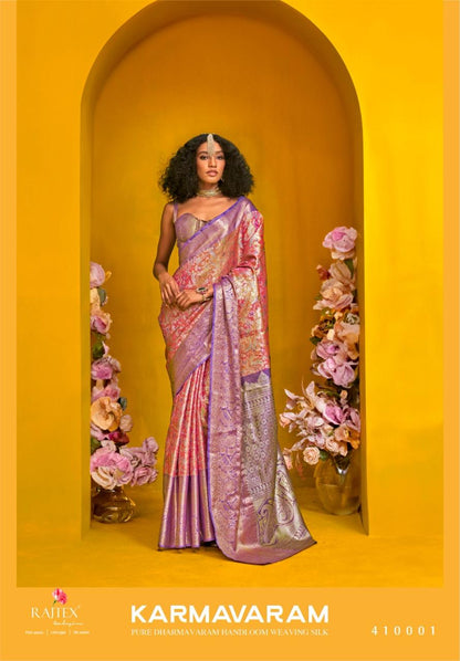 Karmavaram Rajtex Handloom Weaving Sarees Wholesaler India