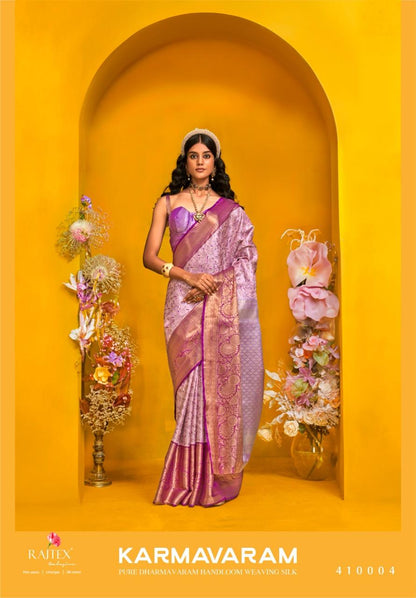 Karmavaram Rajtex Handloom Weaving Sarees Wholesaler India