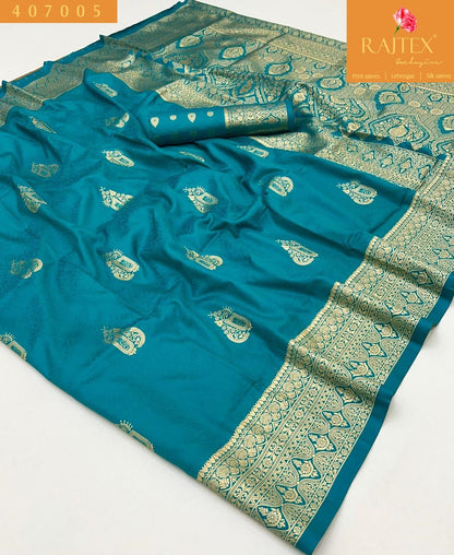 Karnival Park 407001 To 407006 Rajtex Silk Sarees Wholesaler Gujarat