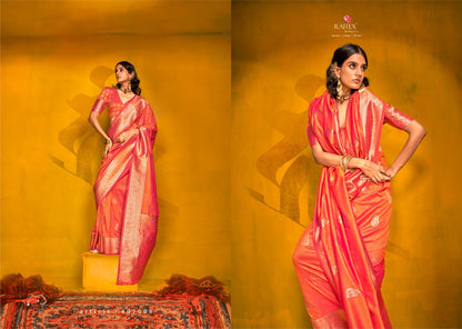 Karnival Park 407001 To 407006 Rajtex Silk Sarees Wholesaler Gujarat