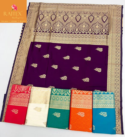 Karnival Park 407001 To 407006 Rajtex Silk Sarees Wholesaler Gujarat