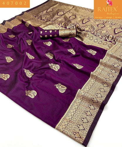 Karnival Park 407001 To 407006 Rajtex Silk Sarees Wholesaler Gujarat