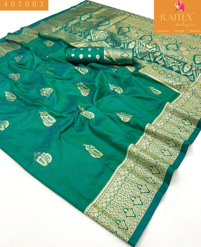 Karnival Park 407001 To 407006 Rajtex Silk Sarees Wholesaler Gujarat