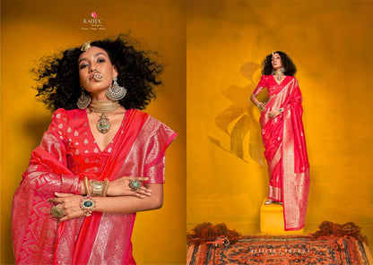 Karnival Park 407001 To 407006 Rajtex Silk Sarees Wholesaler Gujarat