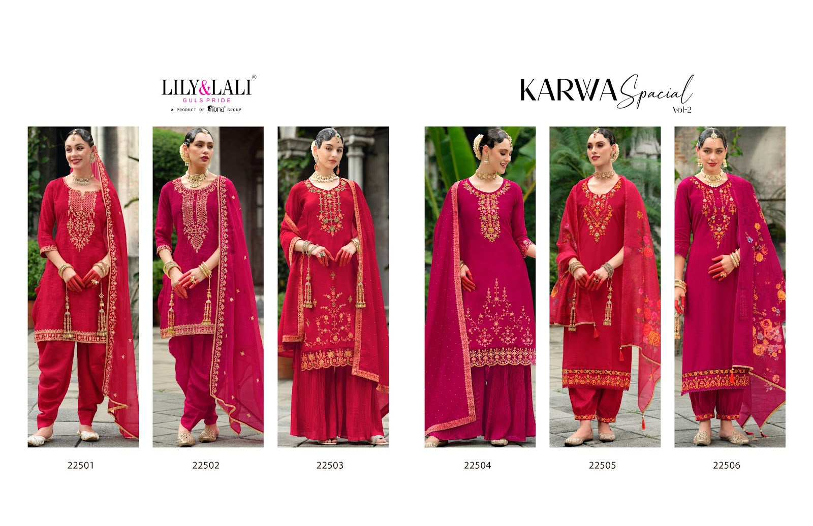 Karwa Chouth Special Vol 2 Lily Lali Readymade Suits Exporter Gujarat