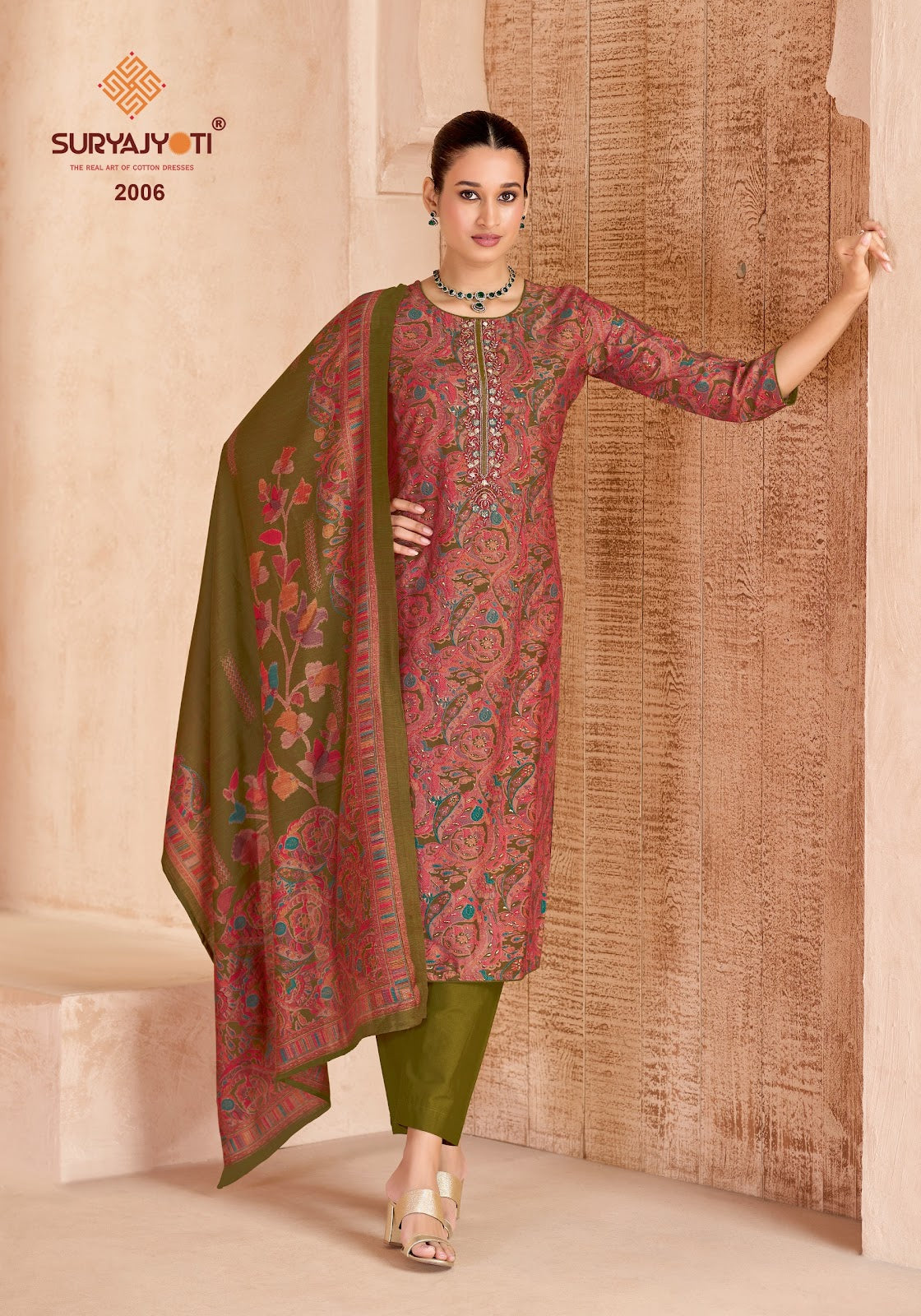Kasak Vol 2 Suryajyoti Burberry Pant Style Suits Exporter Ahmedabad