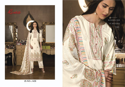 Kasauti 5 Rivaa Cotton Pant Style Suits Exporter India