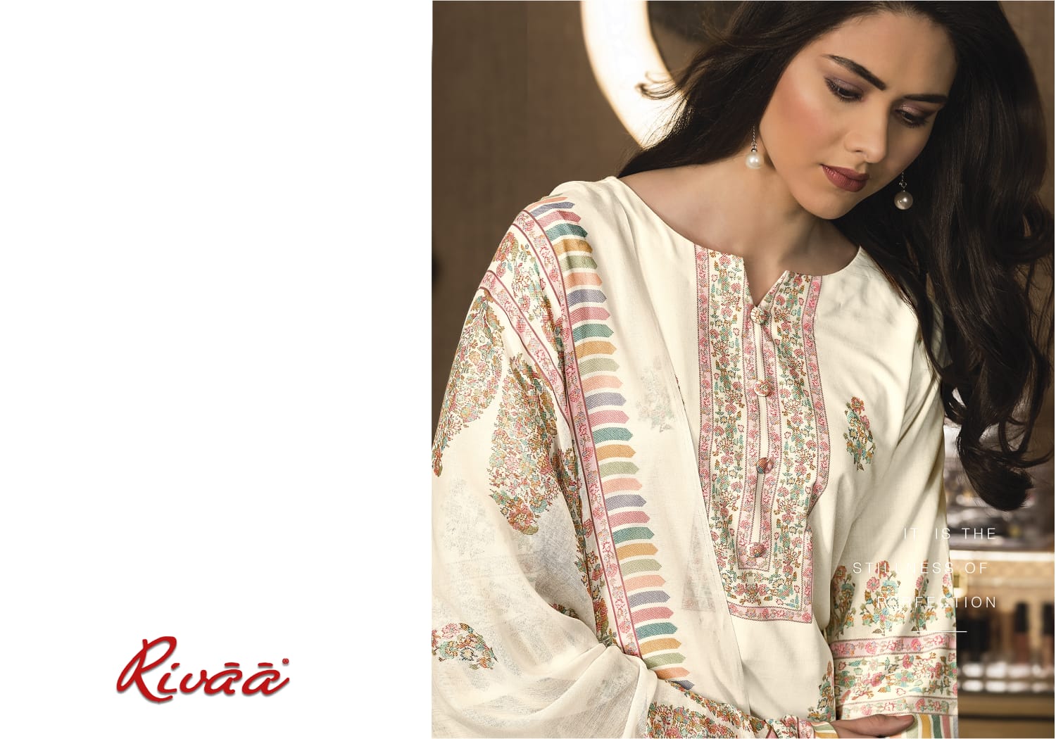 Kasauti 5 Rivaa Cotton Pant Style Suits Exporter India