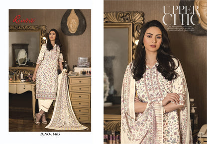 Kasauti 5 Rivaa Cotton Pant Style Suits Exporter India