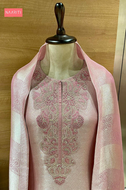 Kasha Naariti Tissue Silk Salwar Suits Manufacturer Gujarat