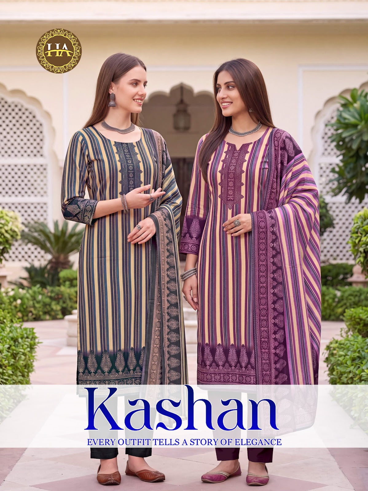 Kashan Harshit Fashion Pashmina Suits Exporter Gujarat