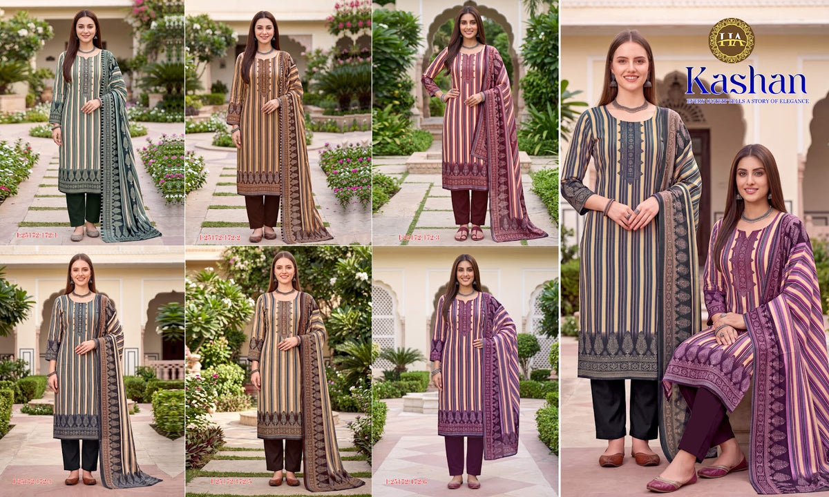 Kashan Harshit Fashion Pashmina Suits Exporter Gujarat