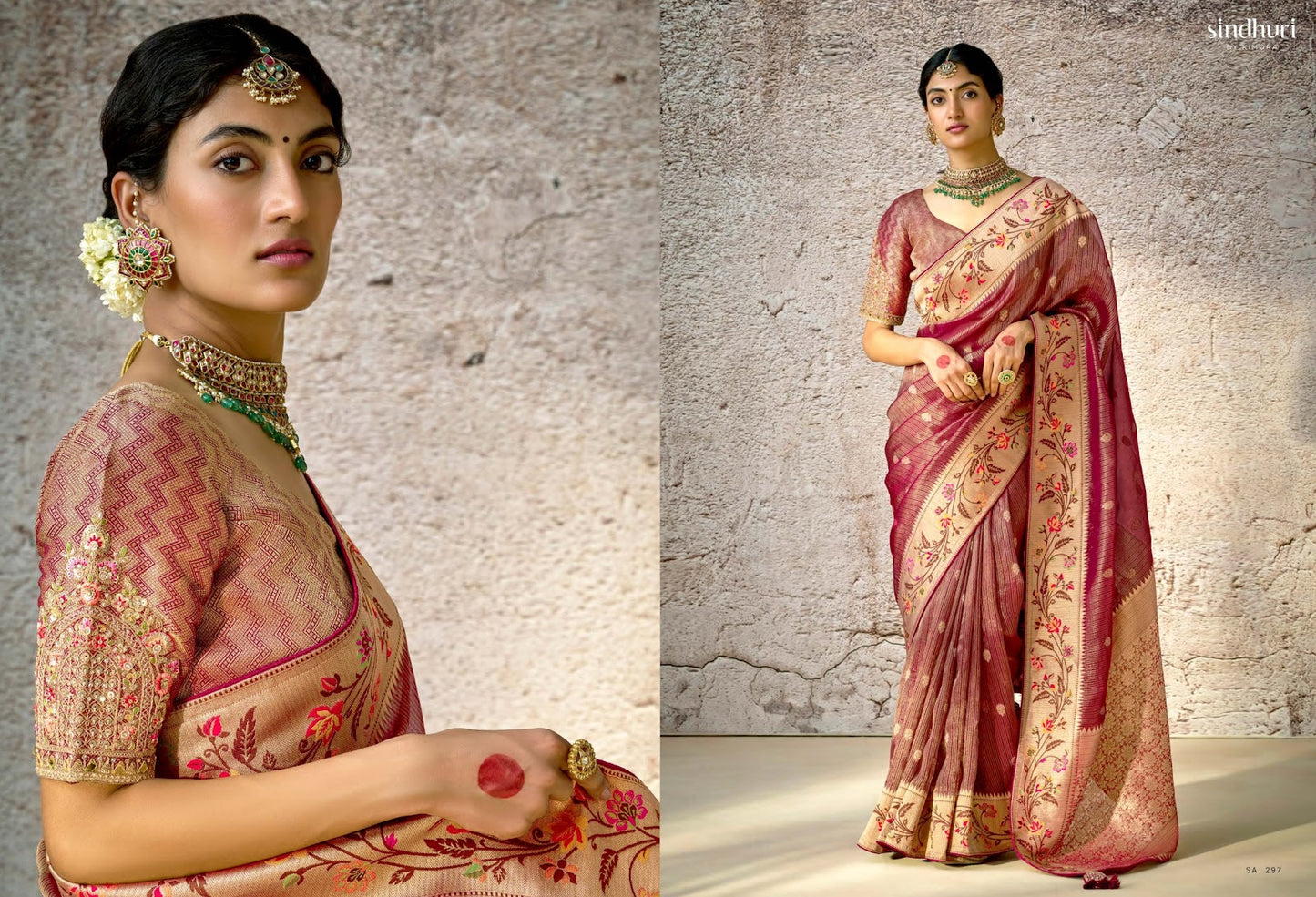 Kashi Sindhuri Banarasi Sarees Manufacturer Gujarat