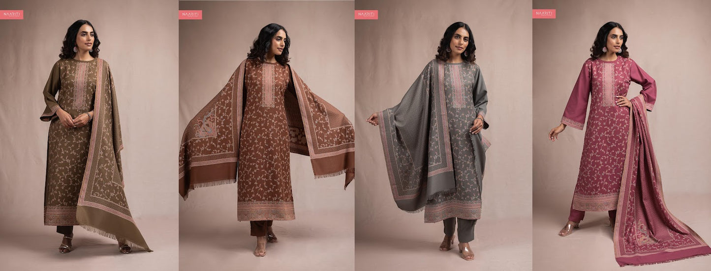 Kashimi Naariti Pashmina Suits Exporter
