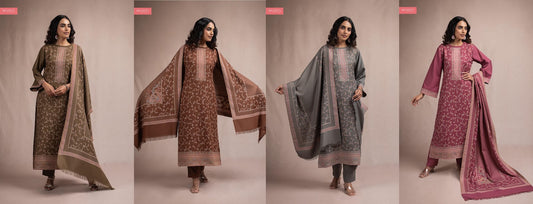 Kashimi Naariti Pashmina Suits Exporter