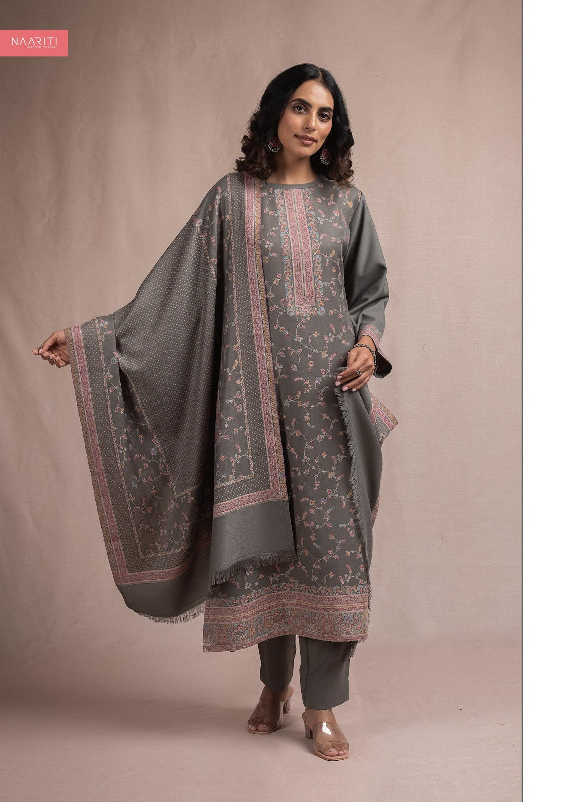 Kashimi Naariti Pashmina Suits Exporter