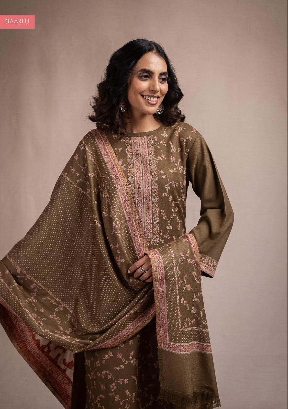 Kashimi Naariti Pashmina Suits Exporter