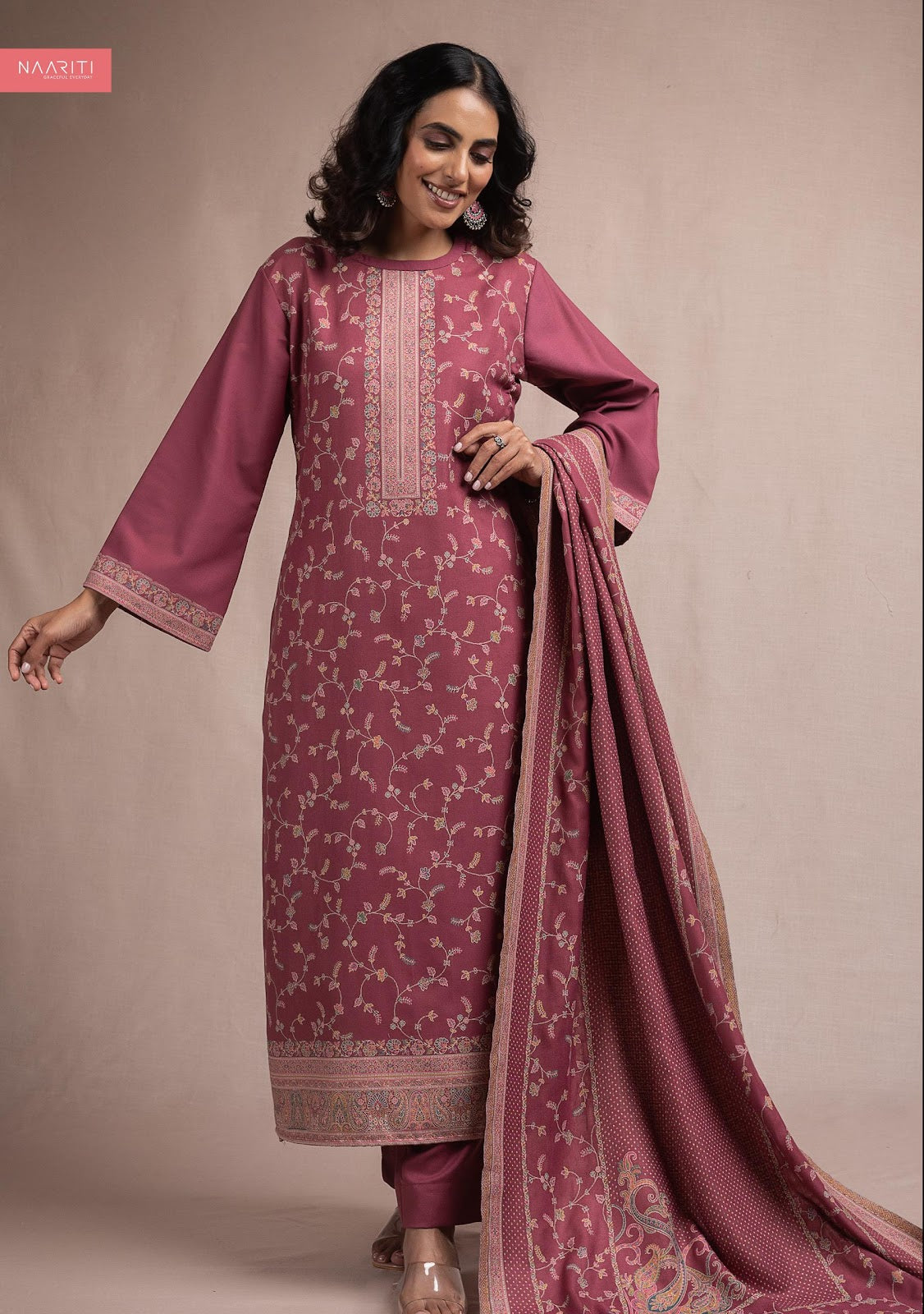 Kashimi Naariti Pashmina Suits Exporter