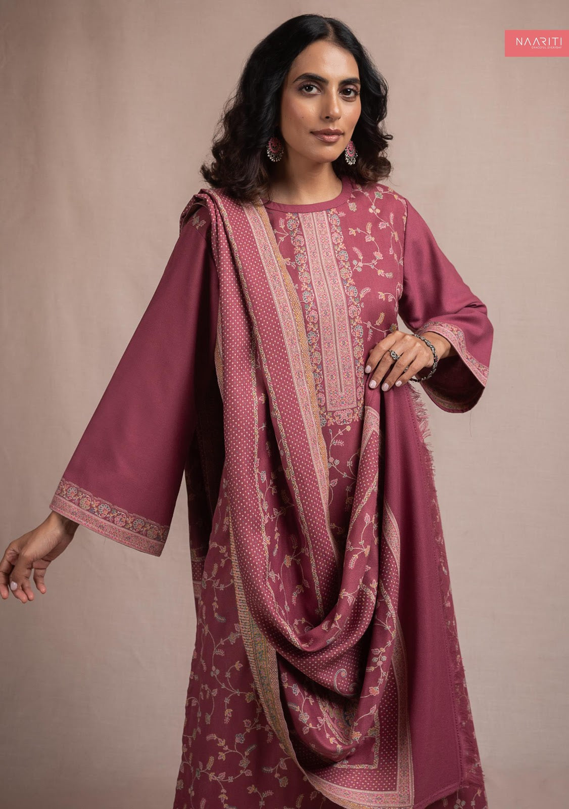 Kashimi Naariti Pashmina Suits Exporter