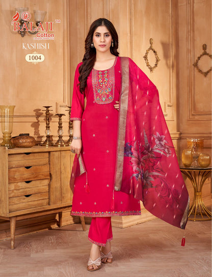 Kashish Balaji Roman Readymade Pant Style Suits Supplier Ahmedabad