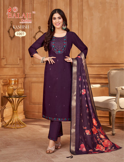 Kashish Balaji Roman Readymade Pant Style Suits Supplier Ahmedabad