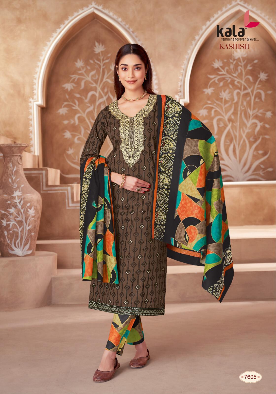 Kashish Kala Readymade Cotton Pant Suits Exporter Gujarat