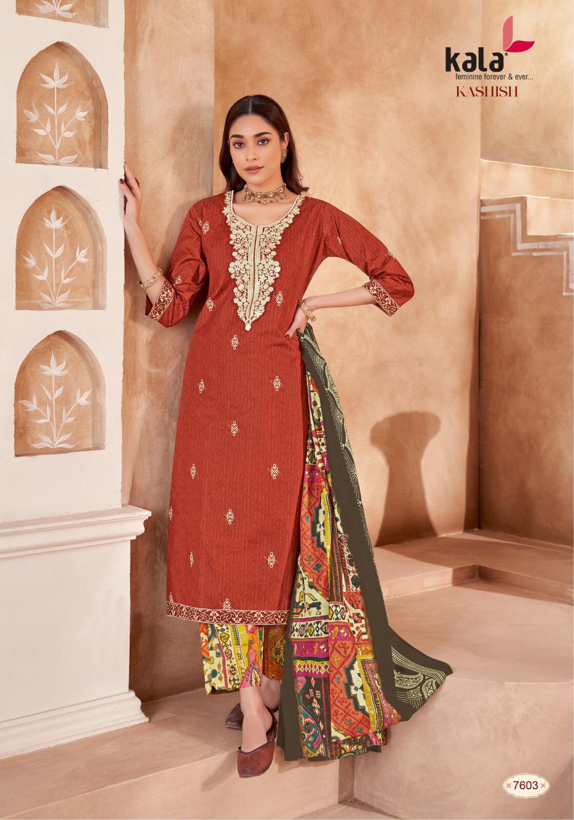 Kashish Kala Readymade Cotton Pant Suits Exporter Gujarat