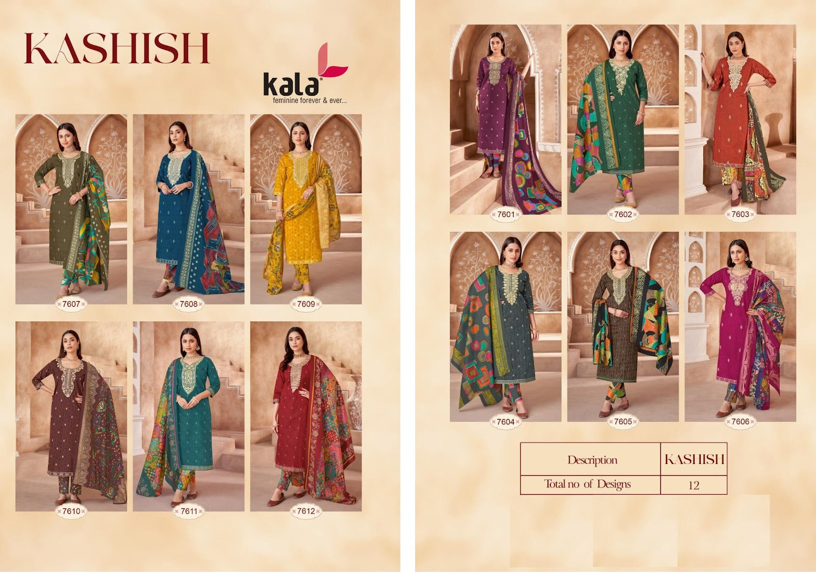 Kashish Kala Readymade Cotton Pant Suits Exporter Gujarat