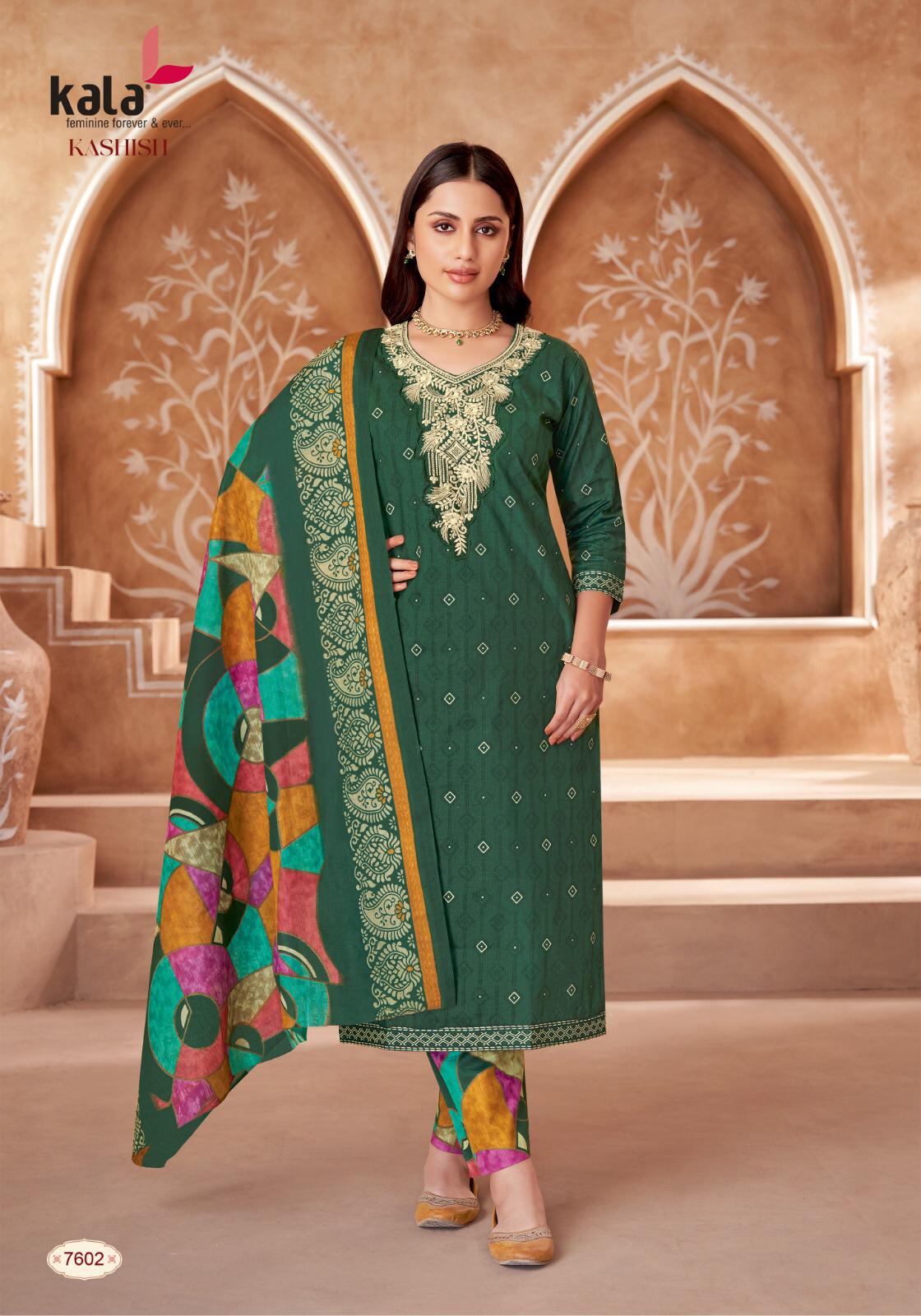 Kashish Kala Readymade Cotton Pant Suits Exporter Gujarat