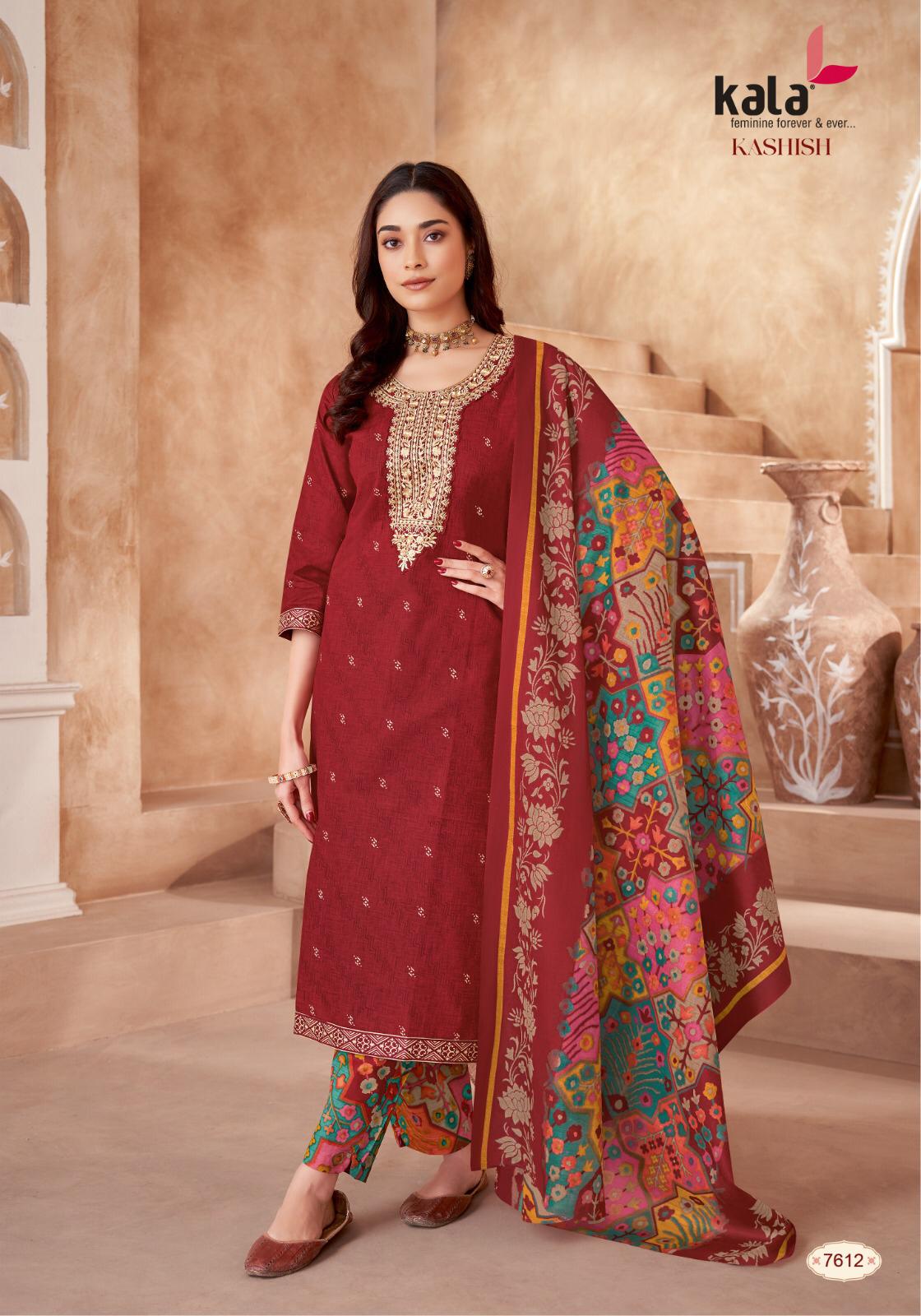 Kashish Kala Readymade Cotton Pant Suits Exporter Gujarat