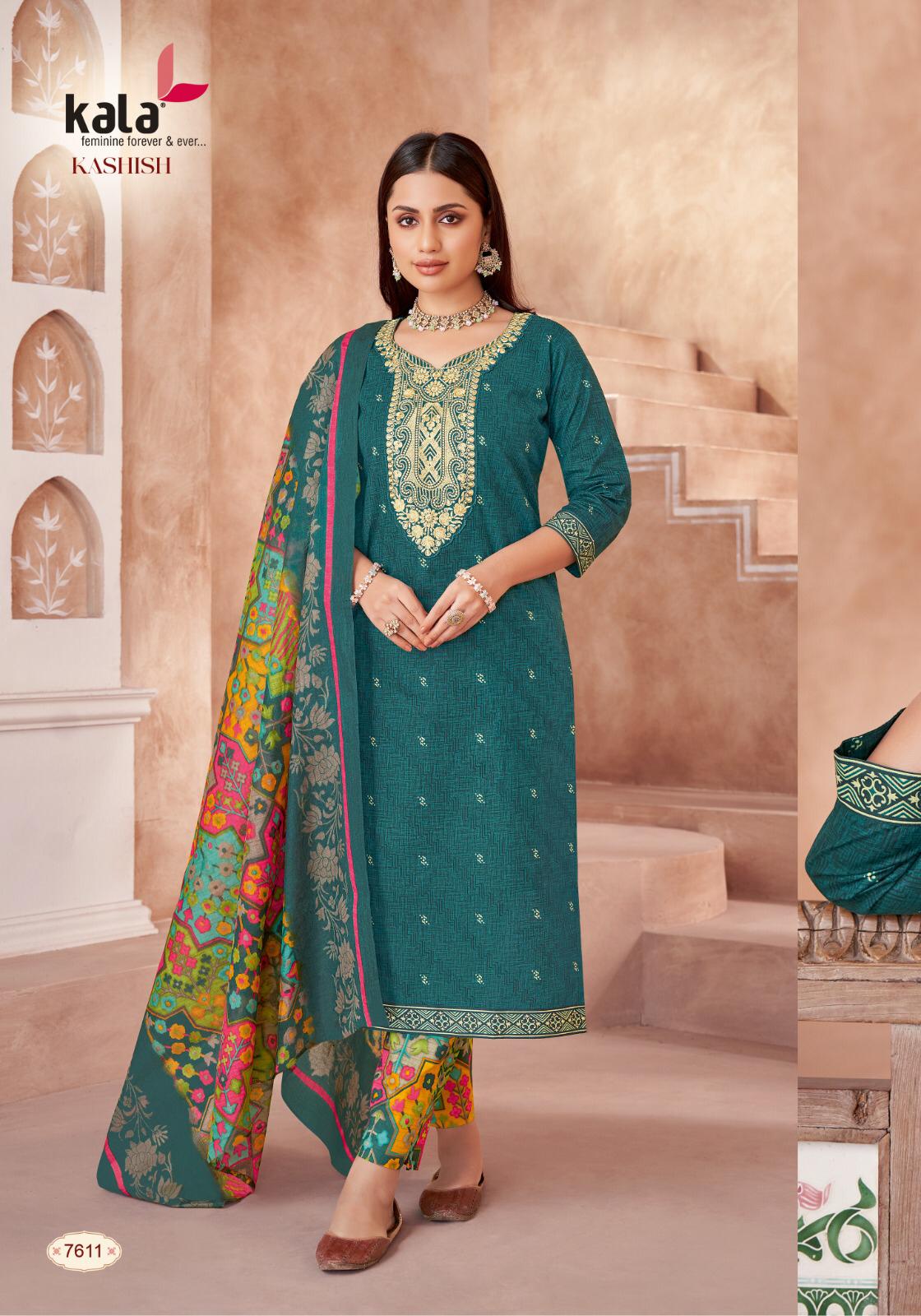 Kashish Kala Readymade Cotton Pant Suits Exporter Gujarat