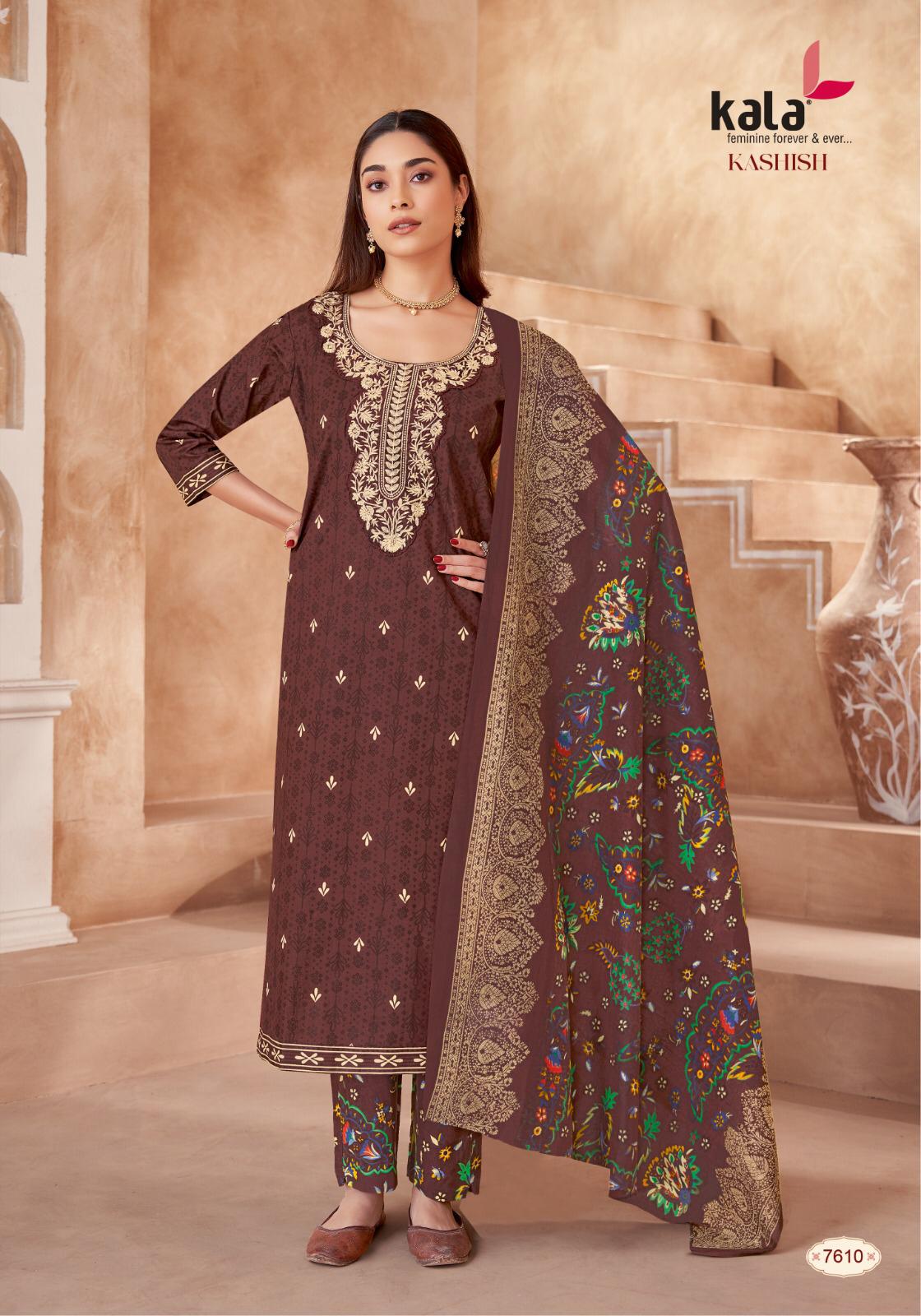 Kashish Kala Readymade Cotton Pant Suits Exporter Gujarat