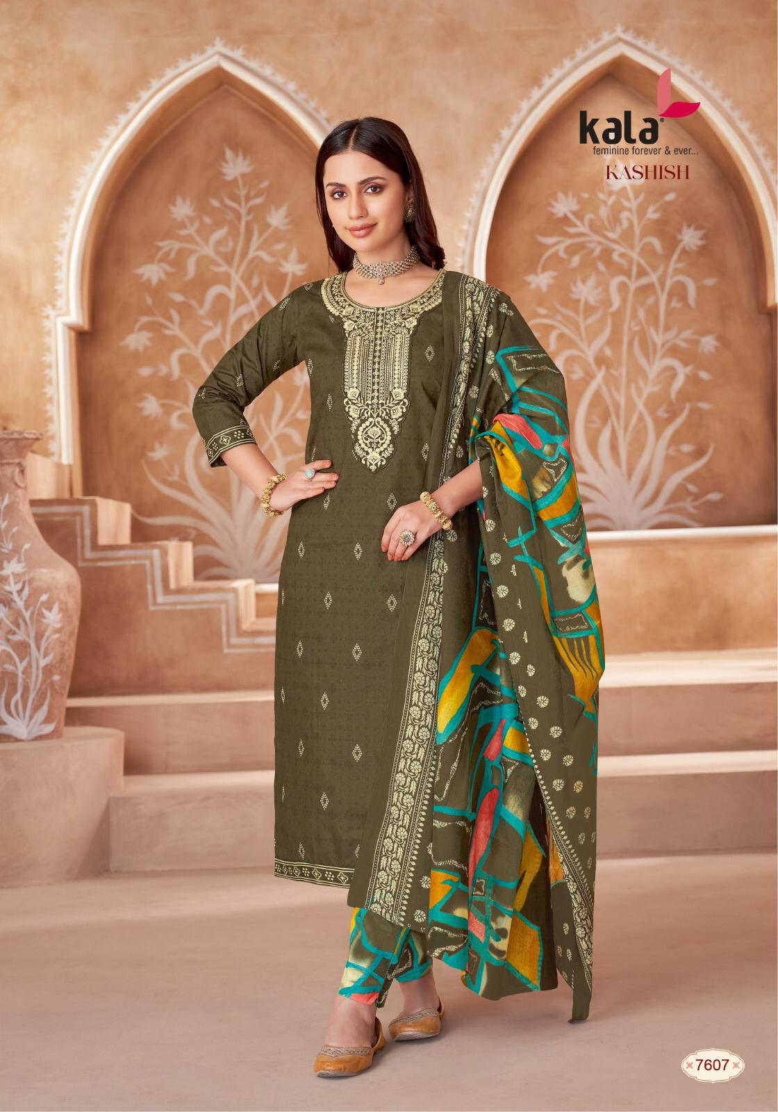 Kashish Kala Readymade Cotton Pant Suits Exporter Gujarat