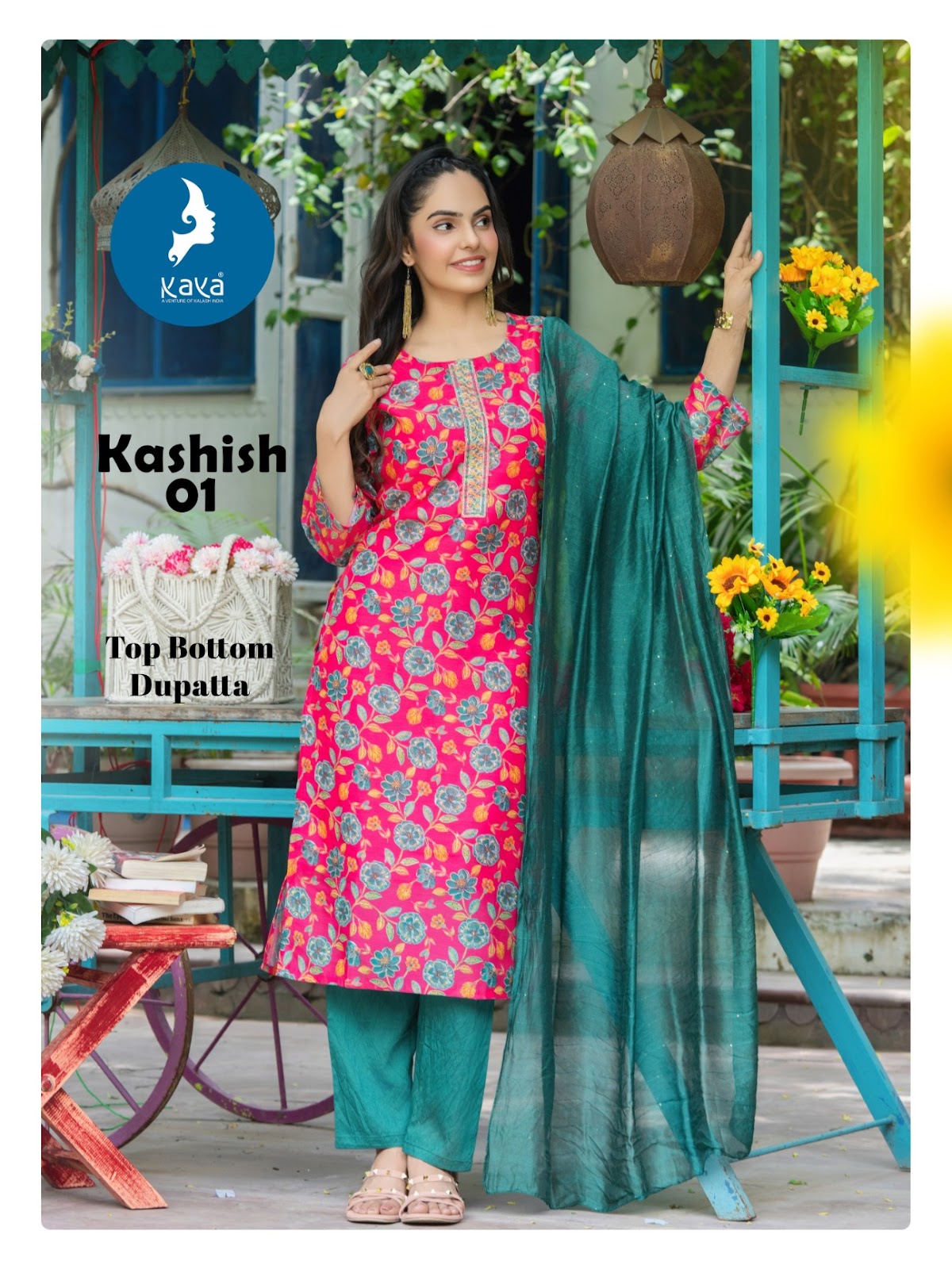 kashish kaya chanderi readymade pant style suits manufacturer india
