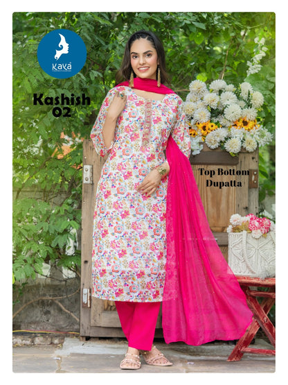 kashish kaya chanderi readymade pant style suits manufacturer india