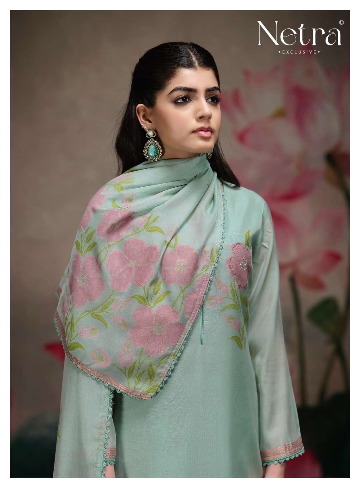 Kashish Netra Bemberg Pant Style Suits Wholesale Price