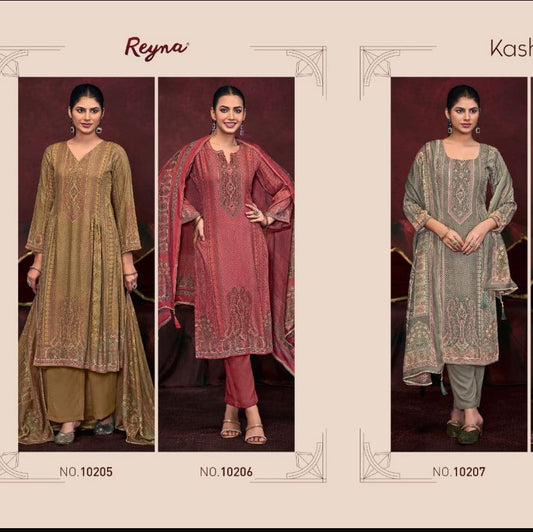 Kashish Reyna Pashmina Suits Wholesaler Gujarat
