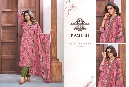 Kashish Skt Cotton Pant Style Suits Supplier