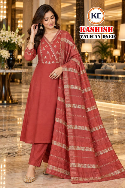 Kashish Vol 1 Kc Vatican Readymade Pant Style Suits Wholesaler Ahmedabad