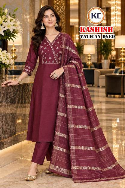 Kashish Vol 1 Kc Vatican Readymade Pant Style Suits Wholesaler Ahmedabad