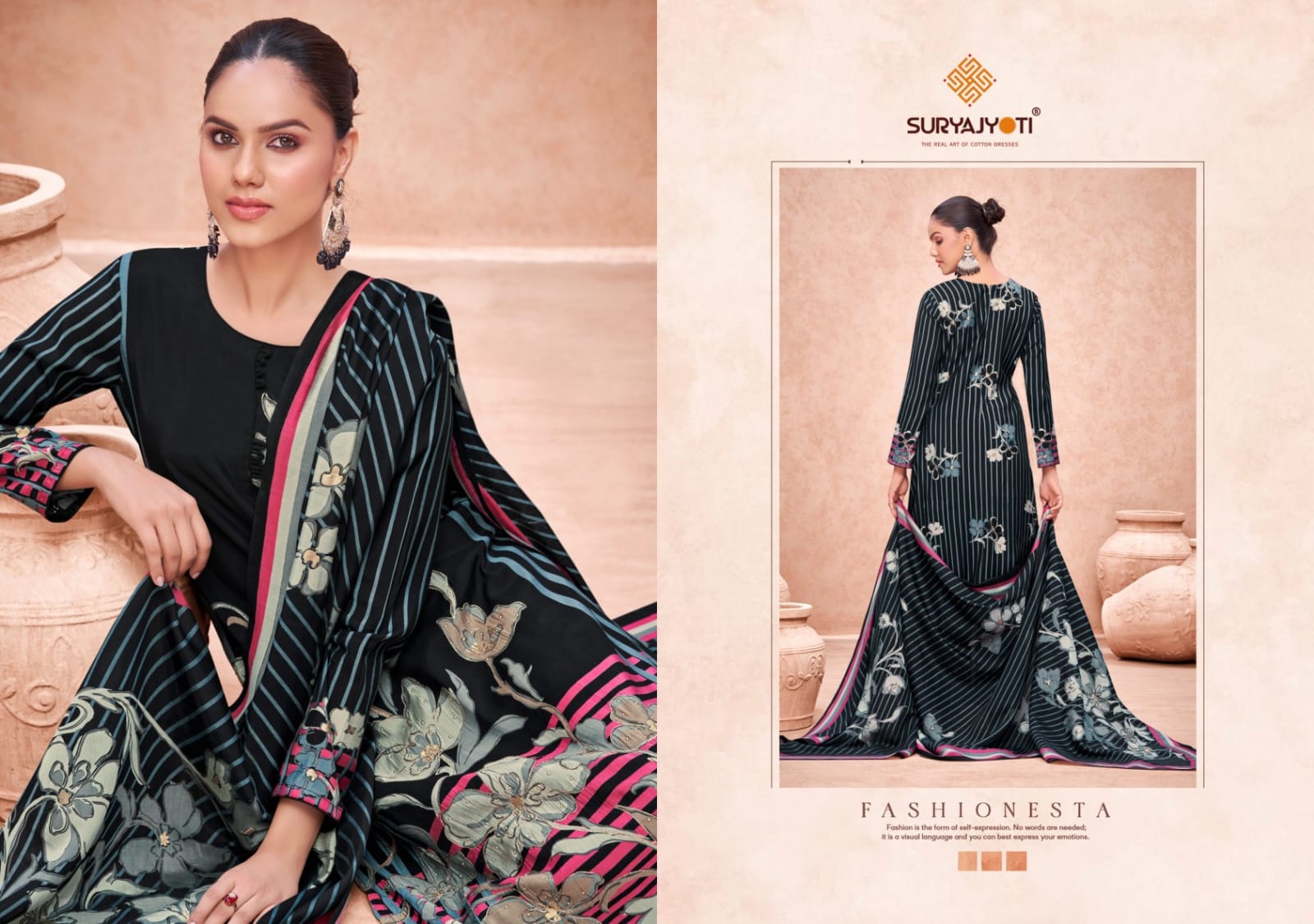 Kashish Vol 1 Suryajyoti Modal Pant Style Suits Manufacturer Ahmedabad