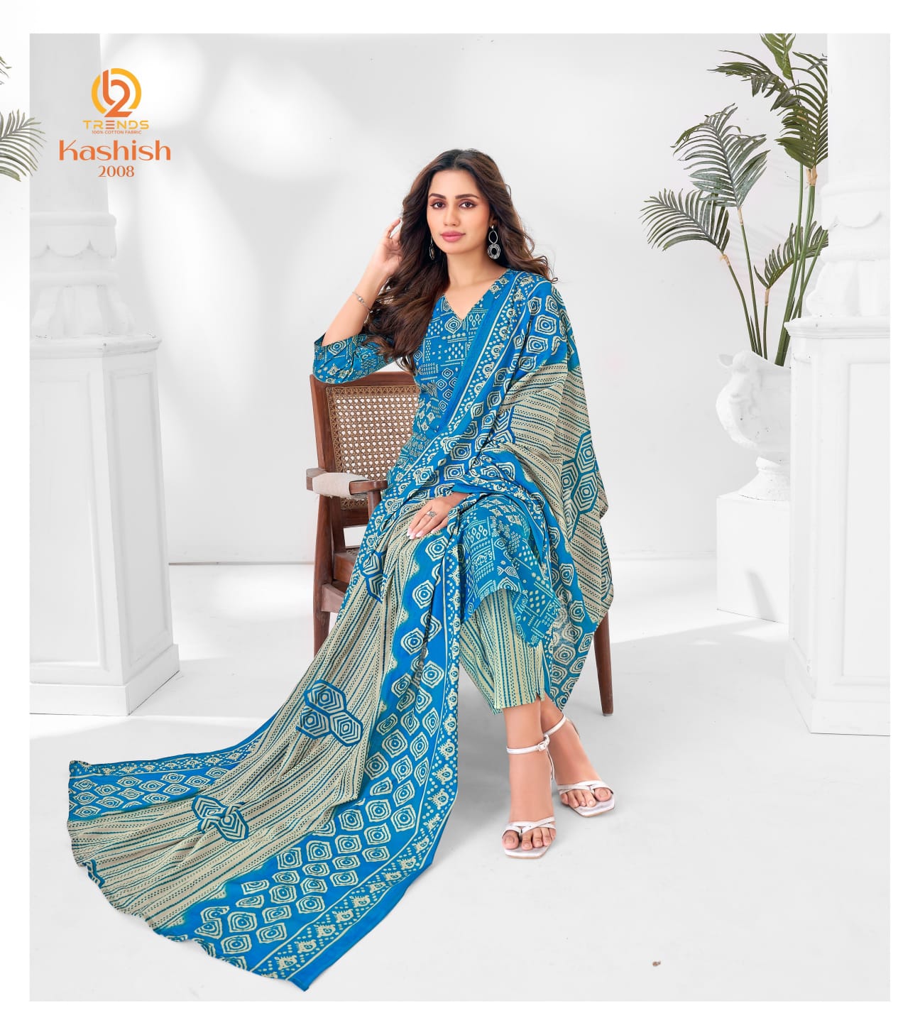 Kashish Vol 2 B2 Trends Readymade Cotton Pant Suits Wholesaler India