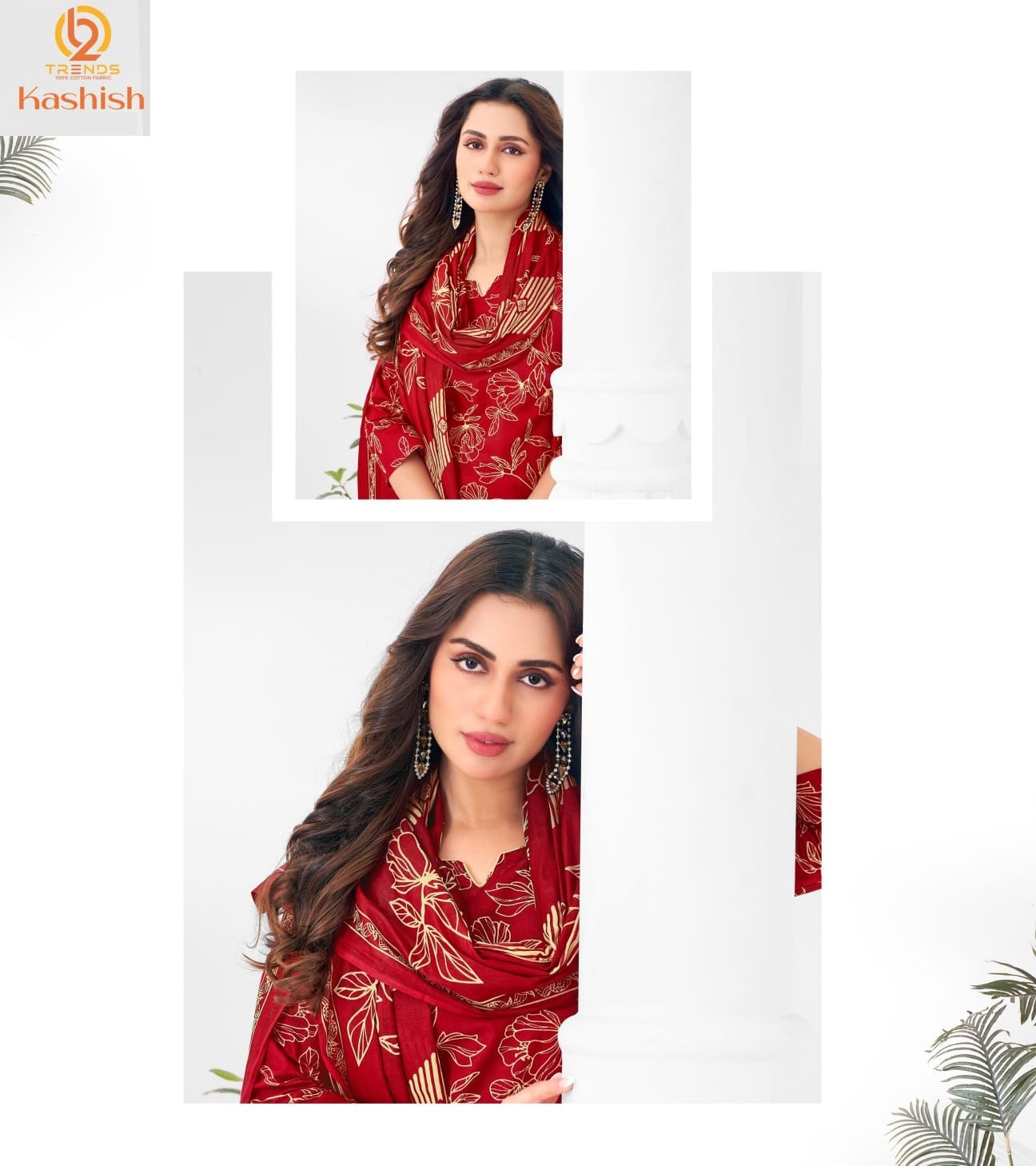 Kashish Vol 2 B2 Trends Readymade Cotton Pant Suits Wholesaler India