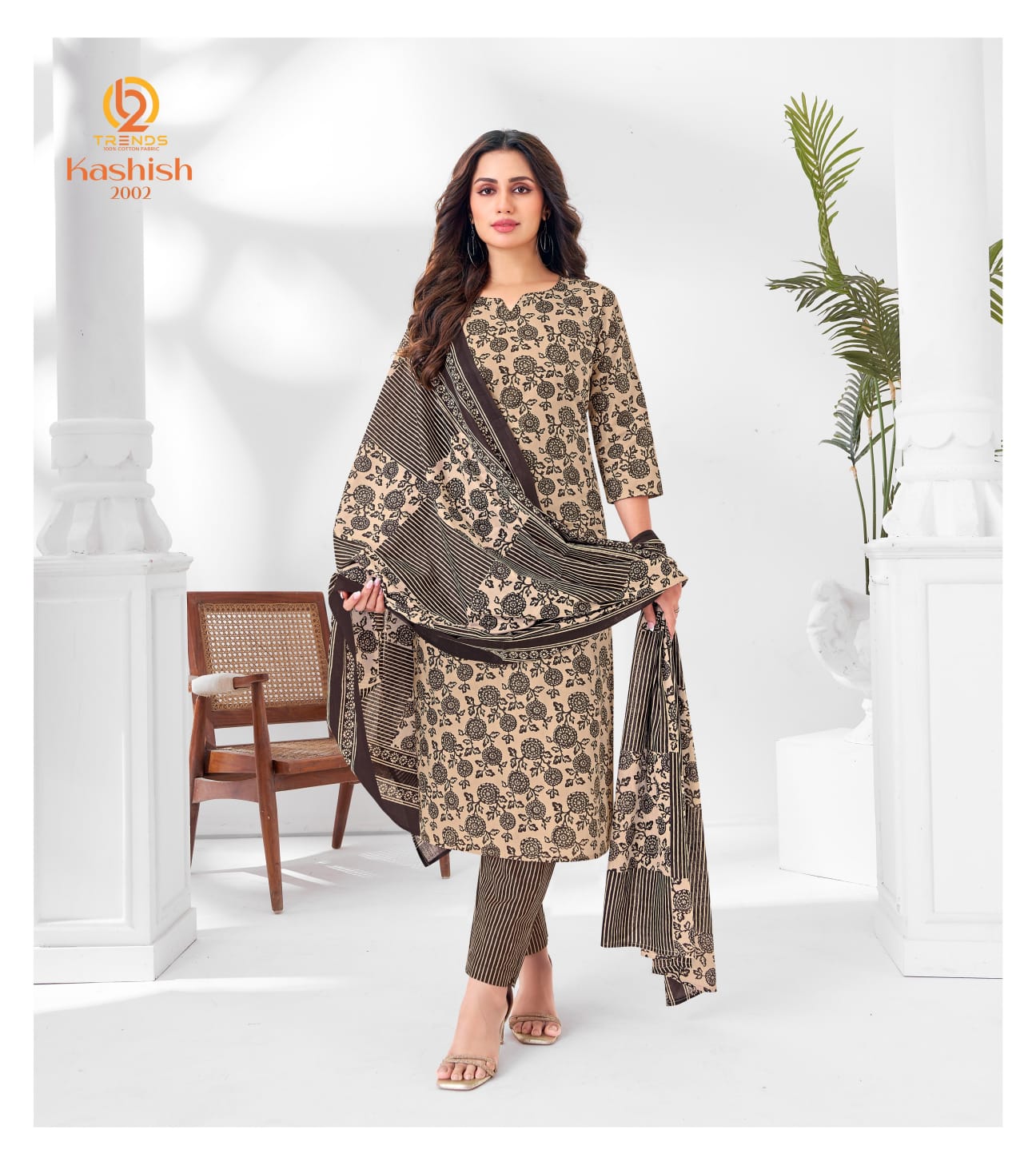Kashish Vol 2 B2 Trends Readymade Cotton Pant Suits Wholesaler India
