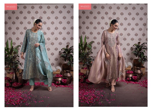 Kashka Naariti Silk Pant Style Suits Exporter