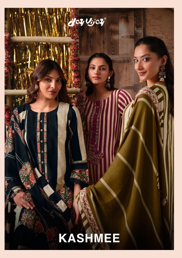 Kashmee Jay Vijay Pashmina Suits Wholesaler Gujarat