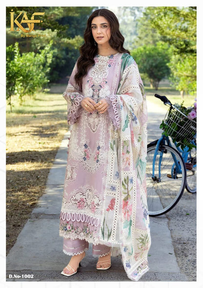 Kashmee Vol 1 Kaf Cotton Karachi Salwar Suits Supplier Gujarat