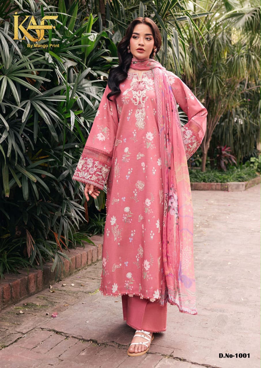 Kashmee Vol 1 Kaf Cotton Karachi Salwar Suits Supplier Gujarat