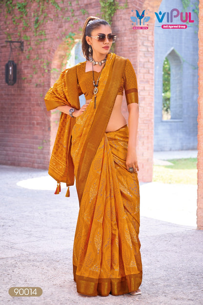 Kashmir Beauty Jubilee Vipul Silk Sarees Wholesale