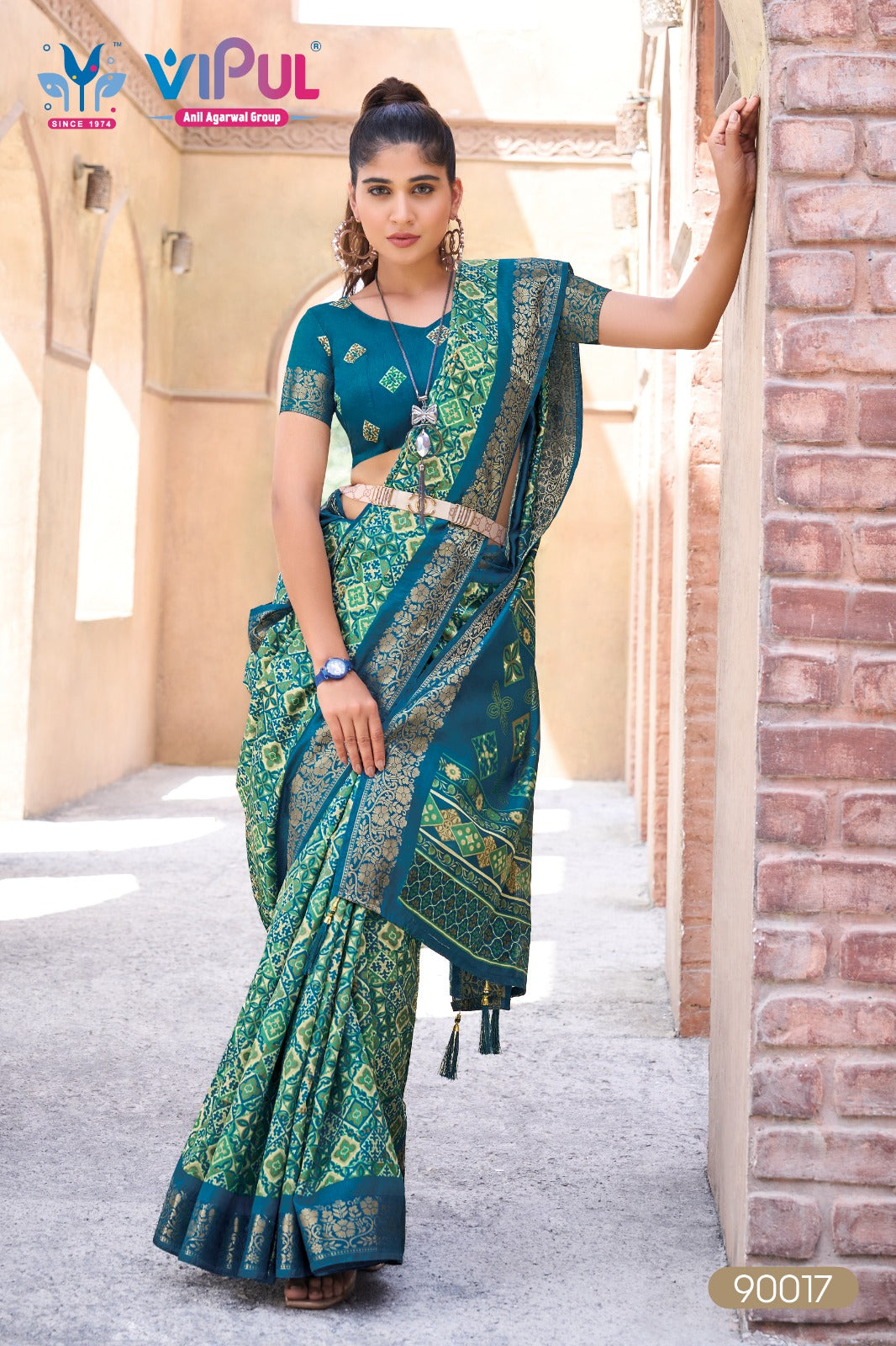 Kashmir Beauty Jubilee Vipul Silk Sarees Wholesale